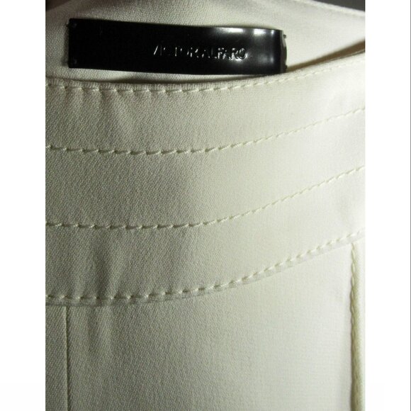 Victor Alfaro bootcut trousers, Off White, Womens Size 8 US - Picture 3 of 4